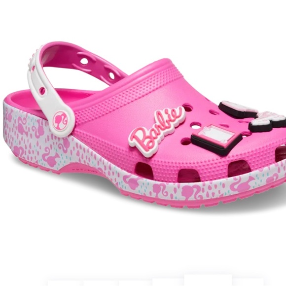Barbie x Crocs | Electric Pink Classic Clog - Picture 3 of 6